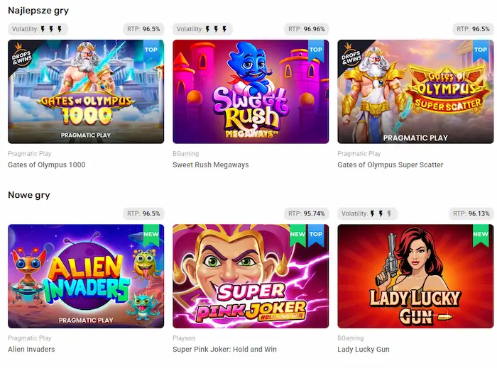 Spin Bounty Casino Gry